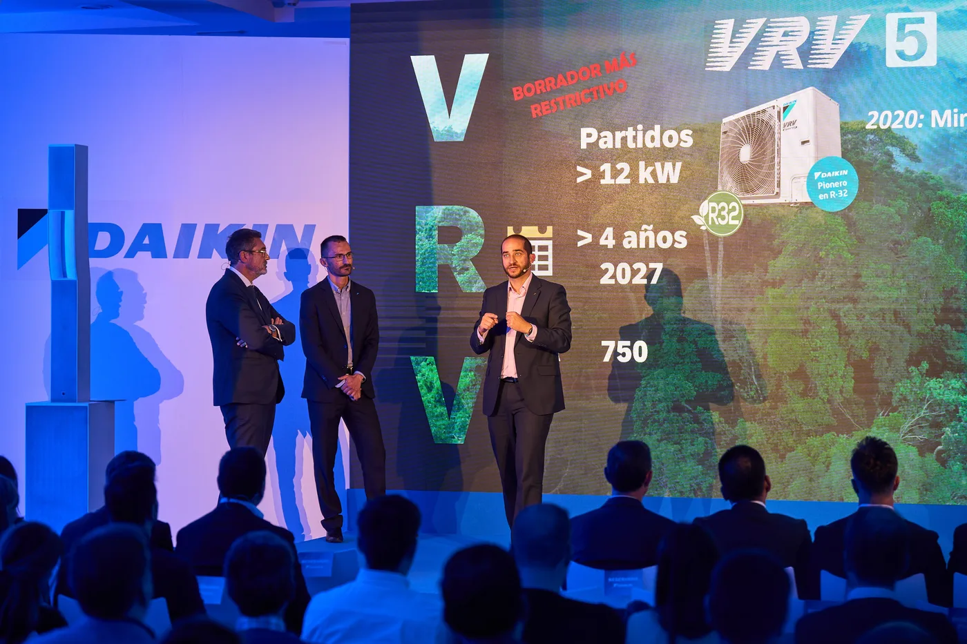 Presentación técnica VRV Daikin en Madrid — auditorio
